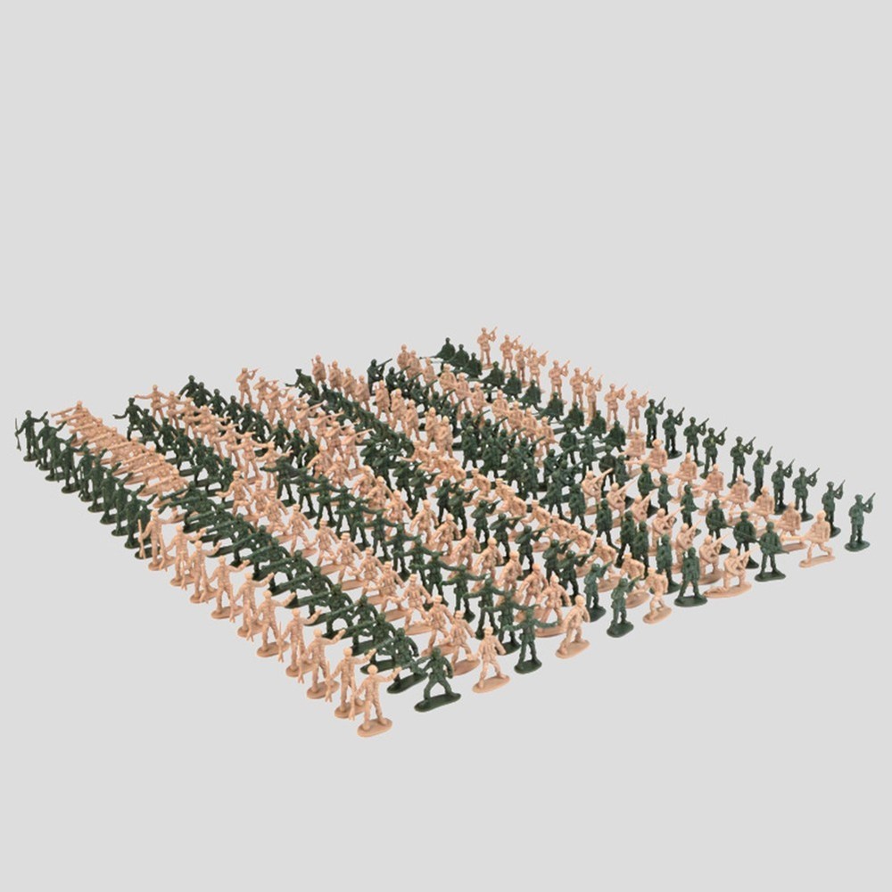 Useful Character Model Sand Table Table Game War Game 100Pcs 4cm Figures