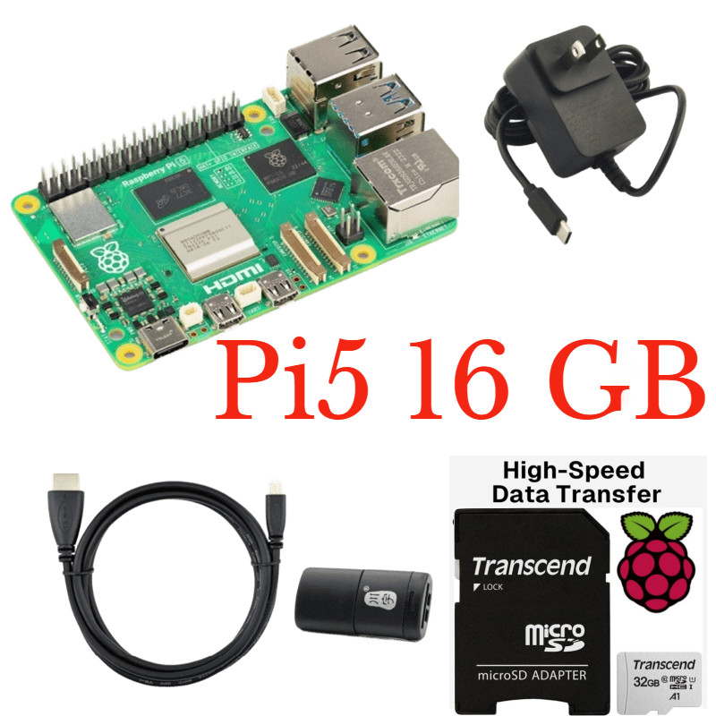 Raspberry Pi 5 16GB Budget Kit