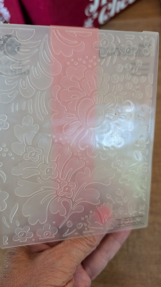 Blossom Dance Cricut Cuttlebug Anna Griffin Embossing Folder & Border