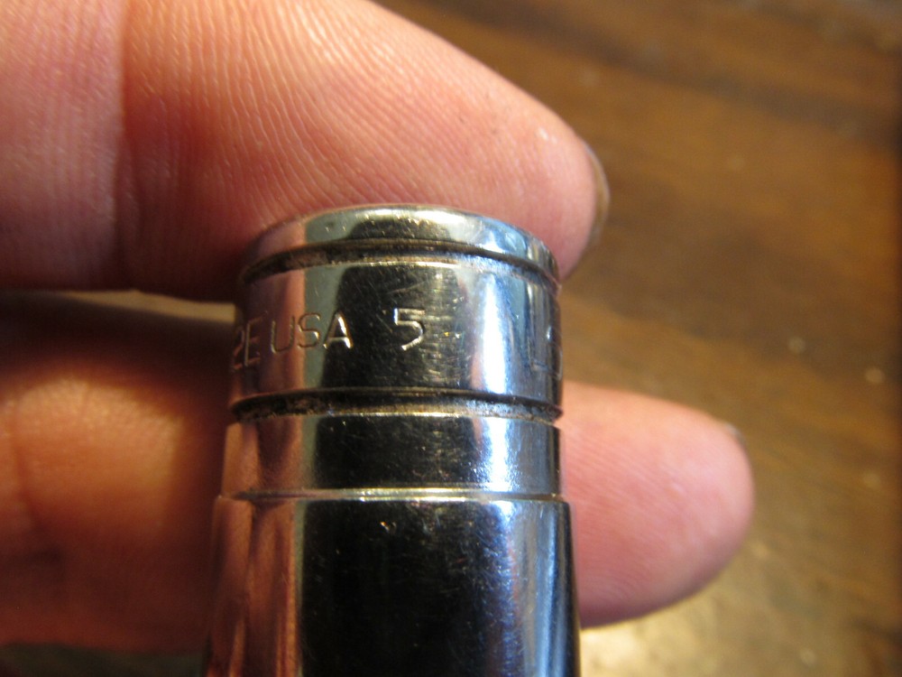 1995 Snap on FA12E 3/8" Drive SAE 3/8 Standard Hex Bit Socket Driver USA