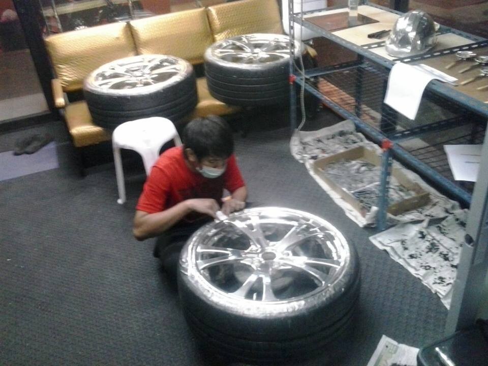 Spray on Chrome high Concentrate Solution