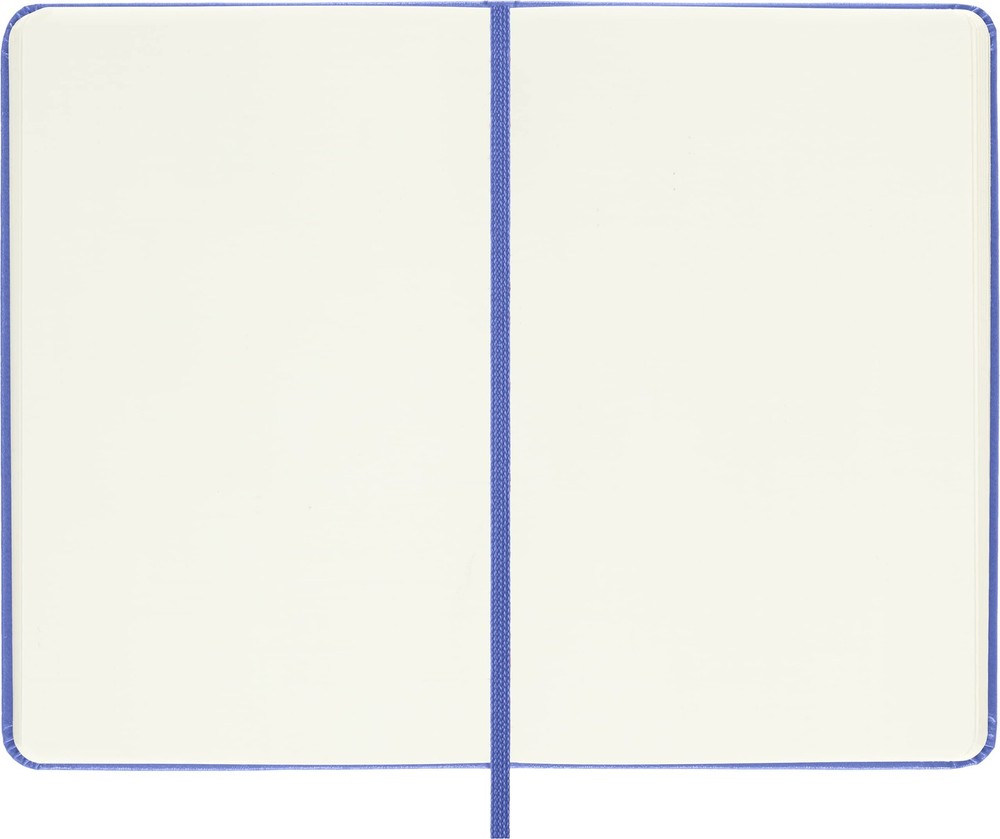 Moleskine Classic Notebook, Pocket, Plain, Hydrangea Blue, Hard Hardcover