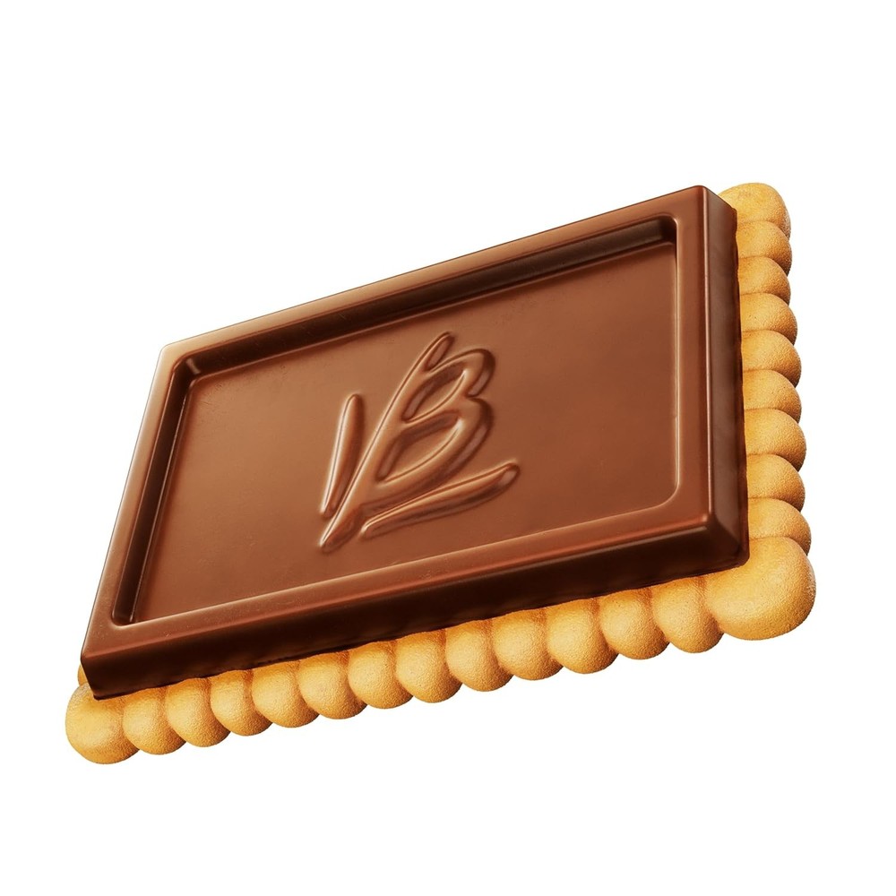 Bauducco Choco Biscuit Cookies Gift Tin – Crispy Chocolate-Covered Biscuits, I