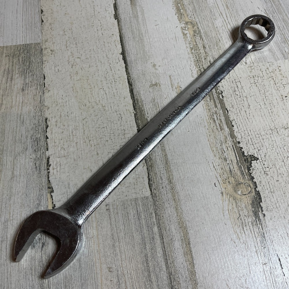 Gray Canada 29MM Metric Combination Open and 12 Pt Box End Wrench MO29
