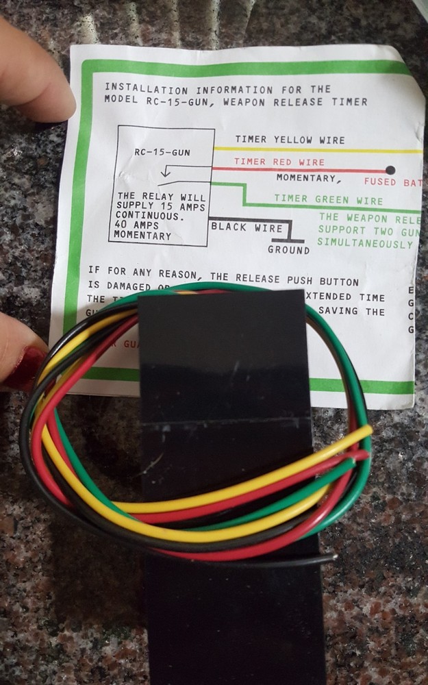 Santa Cruz SC- 7009-30 30 second Delay Timer Gun Lock.