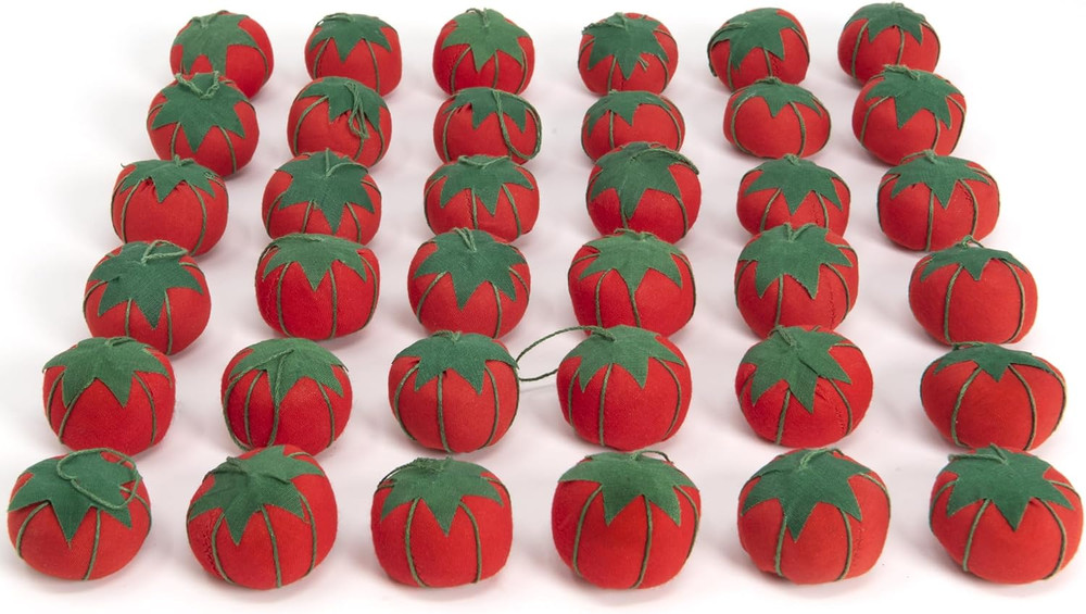 Tomato Pin Cushion Cherry Tomato Size