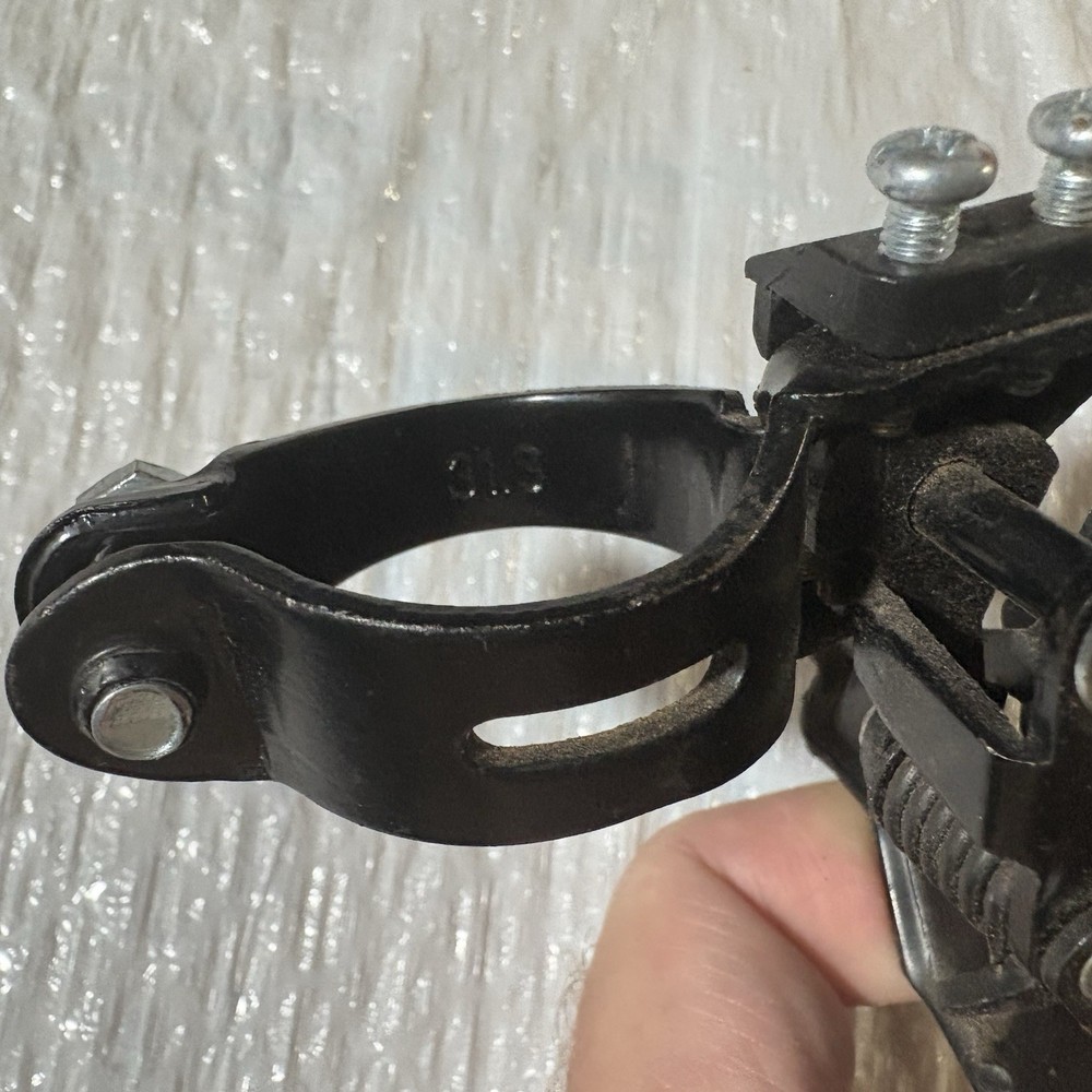 Front Derailleur 31.8 MM TOP PULL black TD-ONE TD1 simple triple