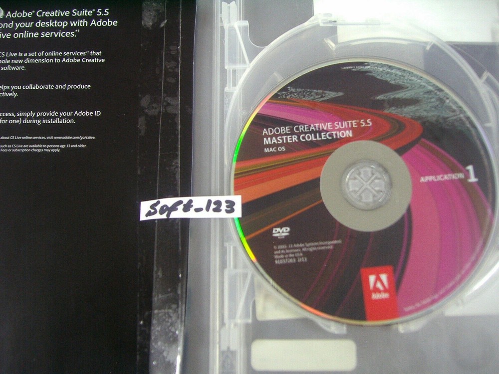 Adobe Creative Suite 5.5 CS5.5 Master Collection For MAC OS Full DVD Version
