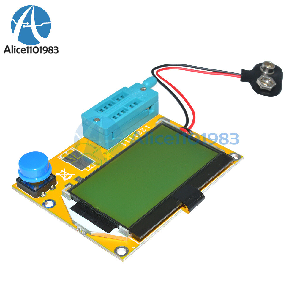 Clear LCR-T4 Transistor Tester Diode Triode Capacitance LCR Meter Module