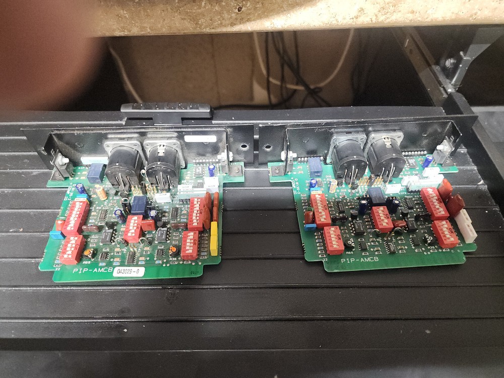 Crown Macrotech PIP-AMC cards