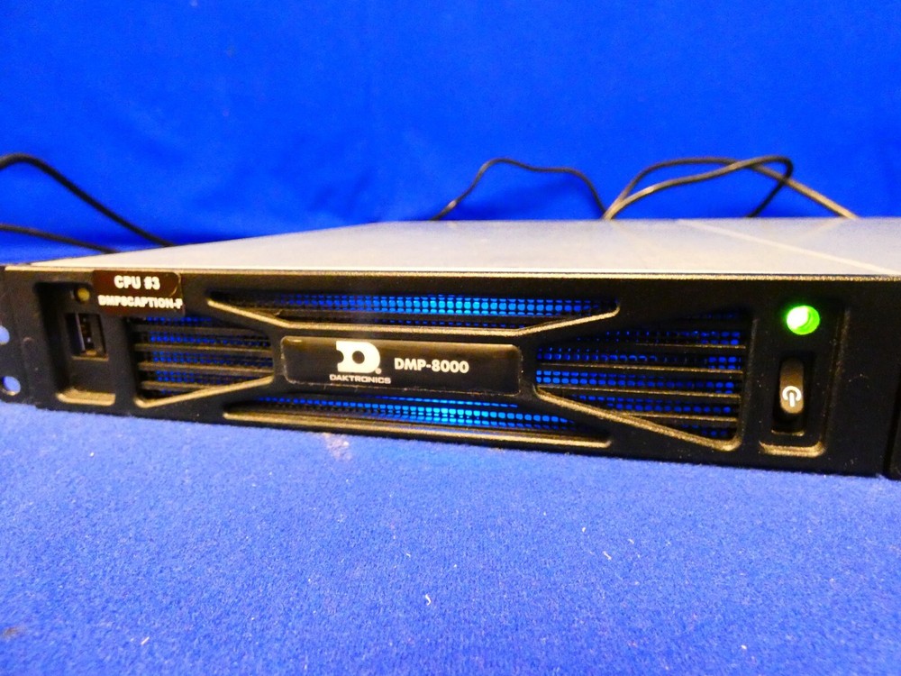 Daktronics DMP-8000 Display Controller Qty 2 in rackmount