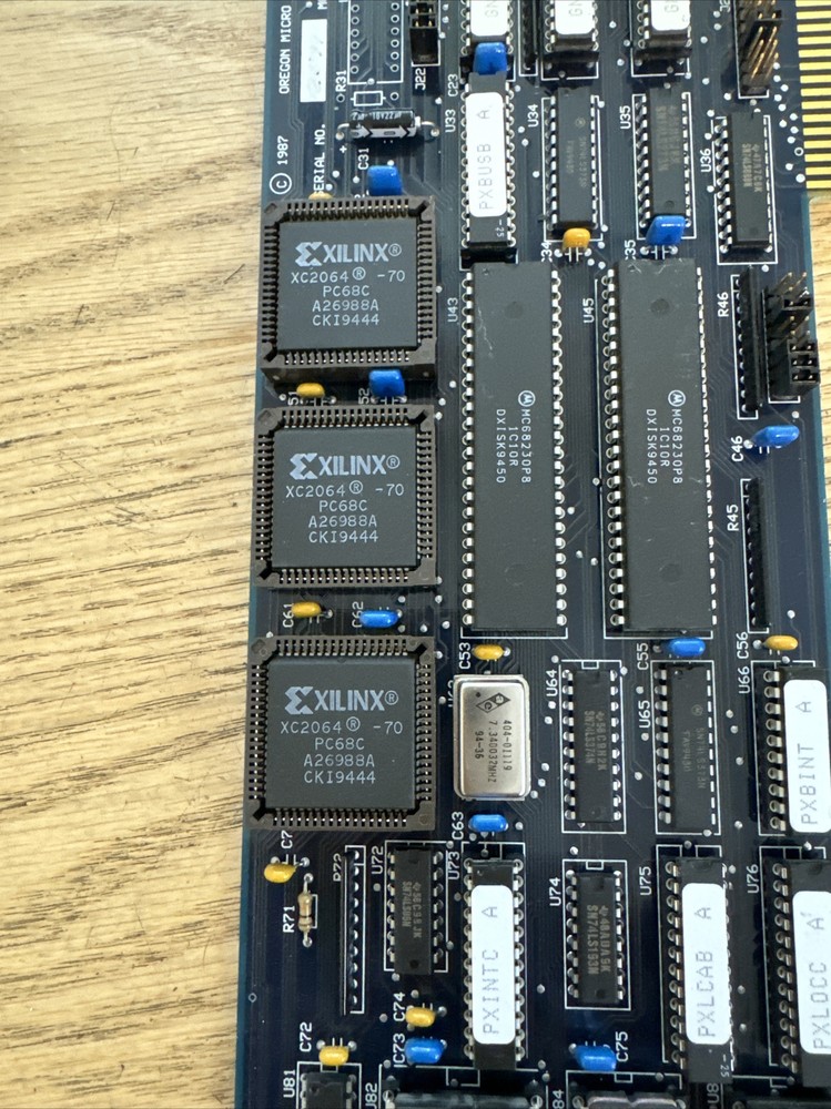 OREGON MICRO SYSTEMS INC. 1987 PCX 6