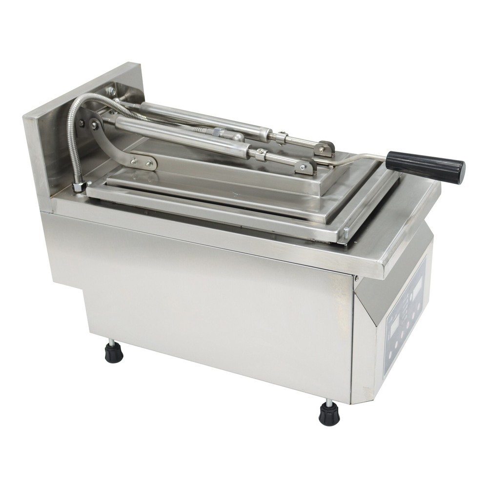 220V Stainless Automatic Dumpling Frying Machine Fried Steam Dumpling Maker