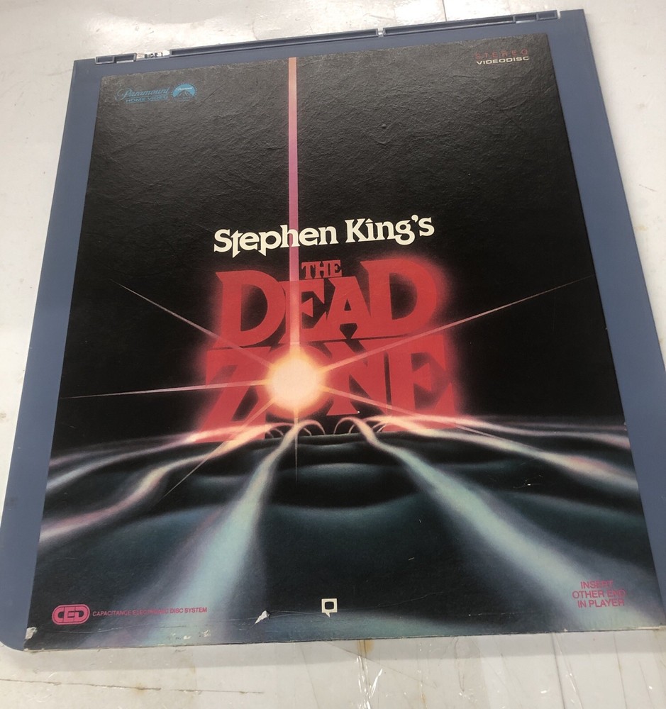 The Dead Zone Paramount  CED Videodisc Movie