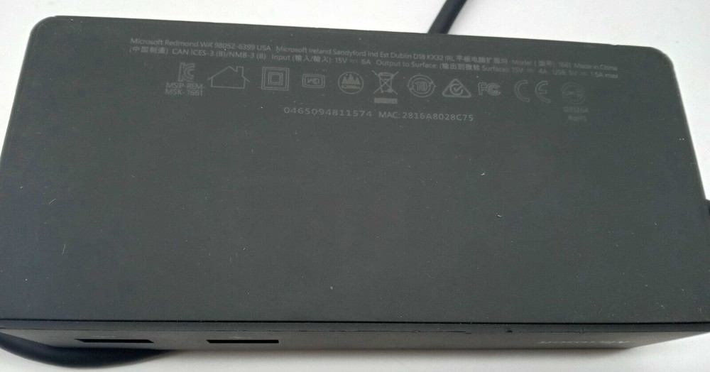 Microsoft 1661 Docking Station