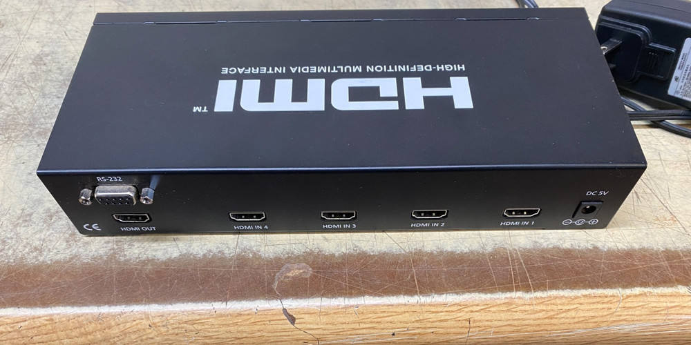 Tributaries HX410 HDMI Switcher