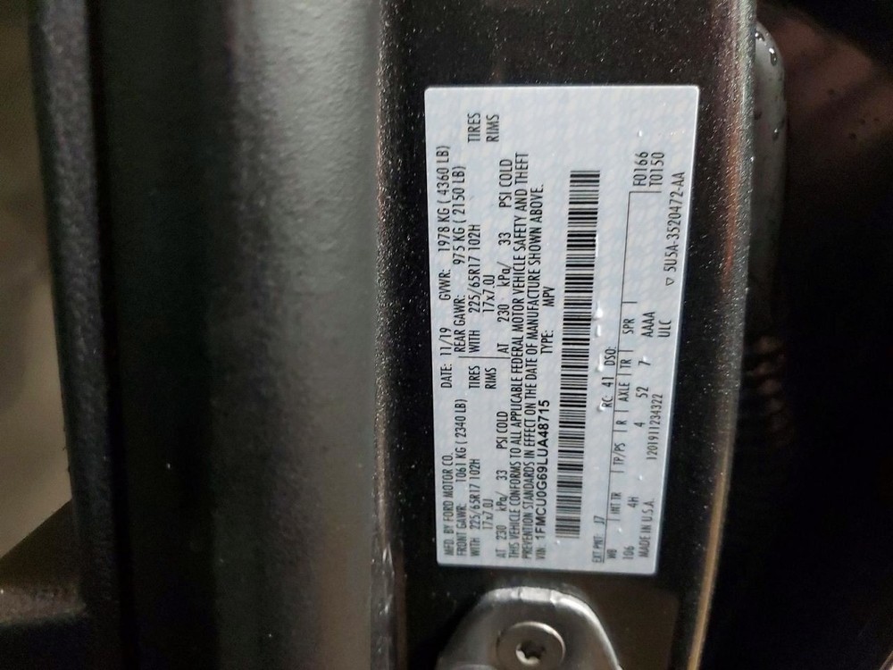 ESCAPE 2020 Air Shutter 897168