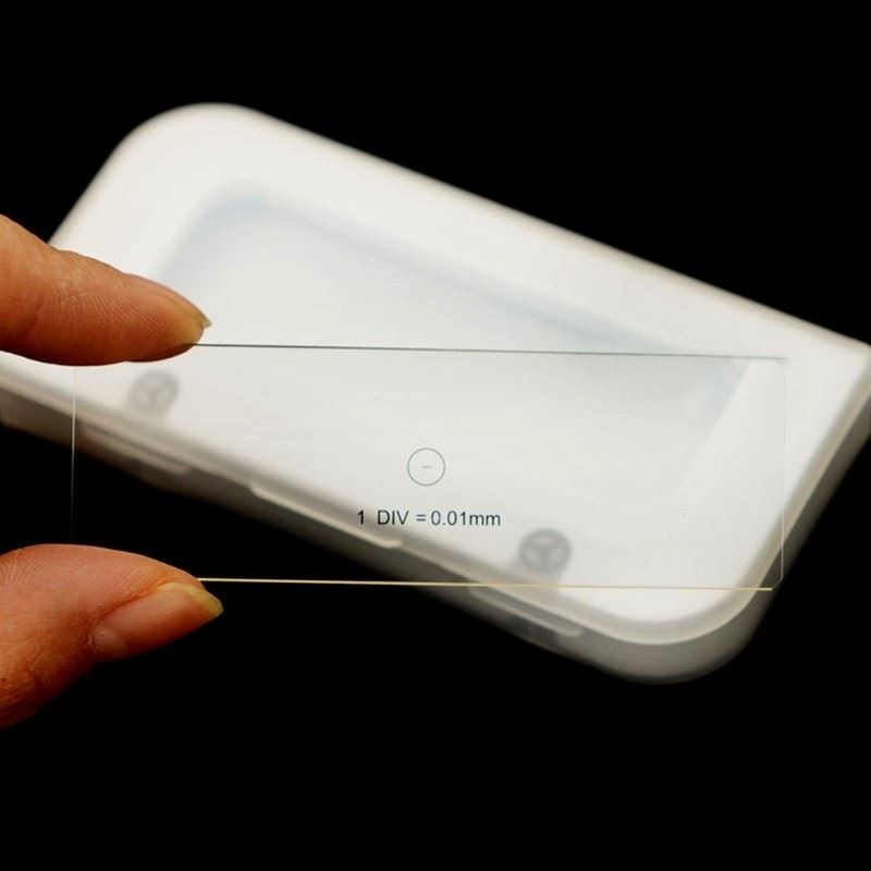 Microscope Calibration Slide High Precision Stage Micrometer Ocular Reticle