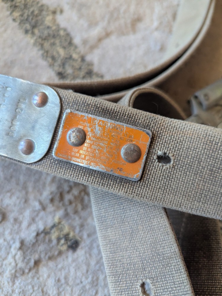 BASHLIN LINEMAN BELT 53N-2HL POLE STRAP (Lot Of 2) - Both