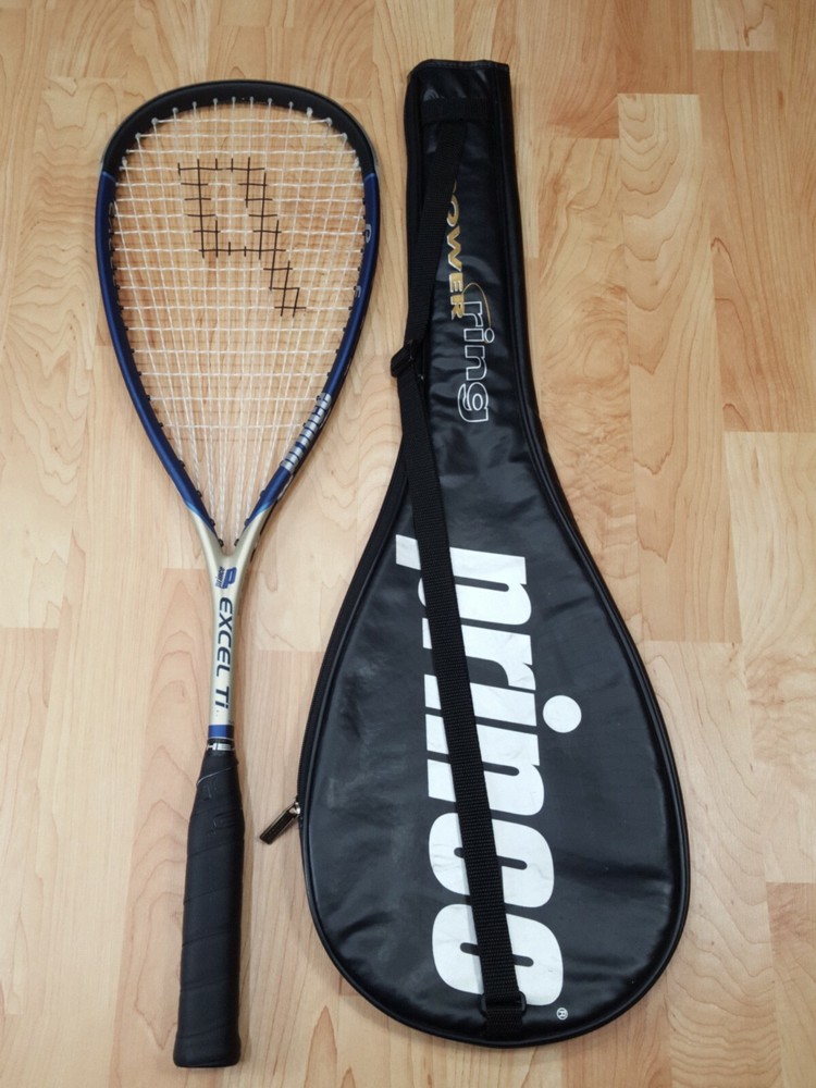 Prince Power Fan  Extender Graphite Squash Racquet GUC