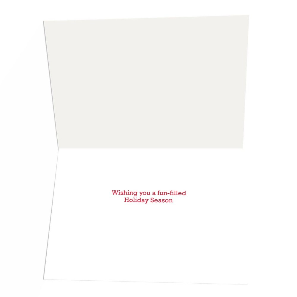 Funny Christmas Card - It's Going To Be A Long Night