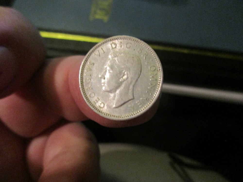 Britain - 1944 Silver Sixpence - King George VI