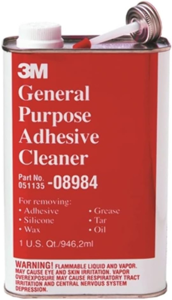 General Purpose Adhesive Cleaner, Quart, 08984