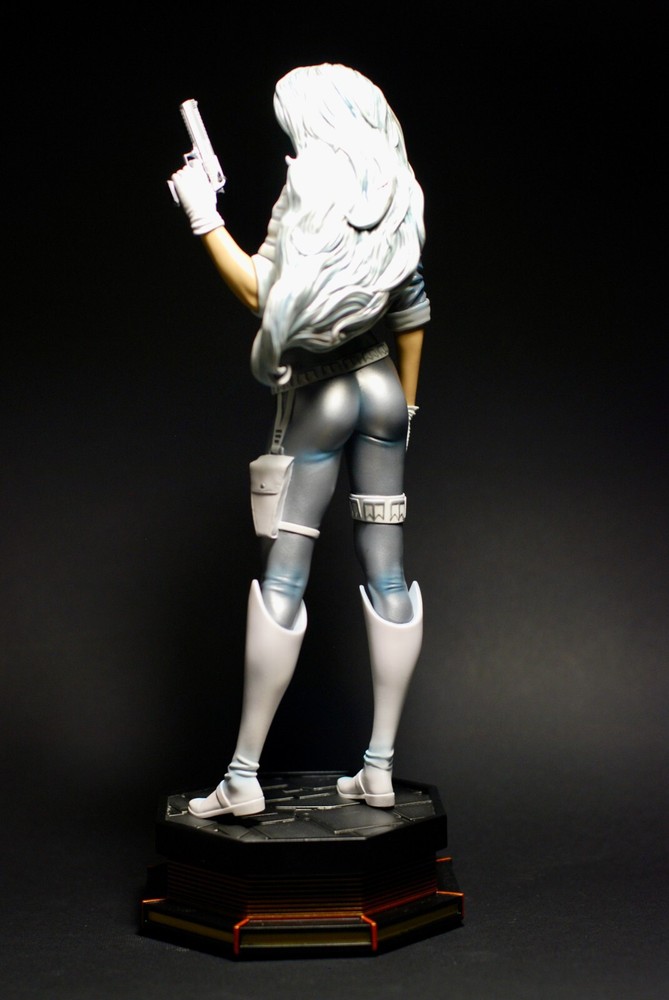 CUSTOM INSPIRED BY SILVER SABLE WILD PACK RESIN STATUE BOWEN SCALE ✨