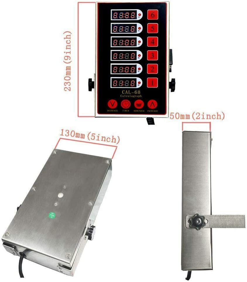 6 Channels Commercial Timer6 Channels Commercial Timer