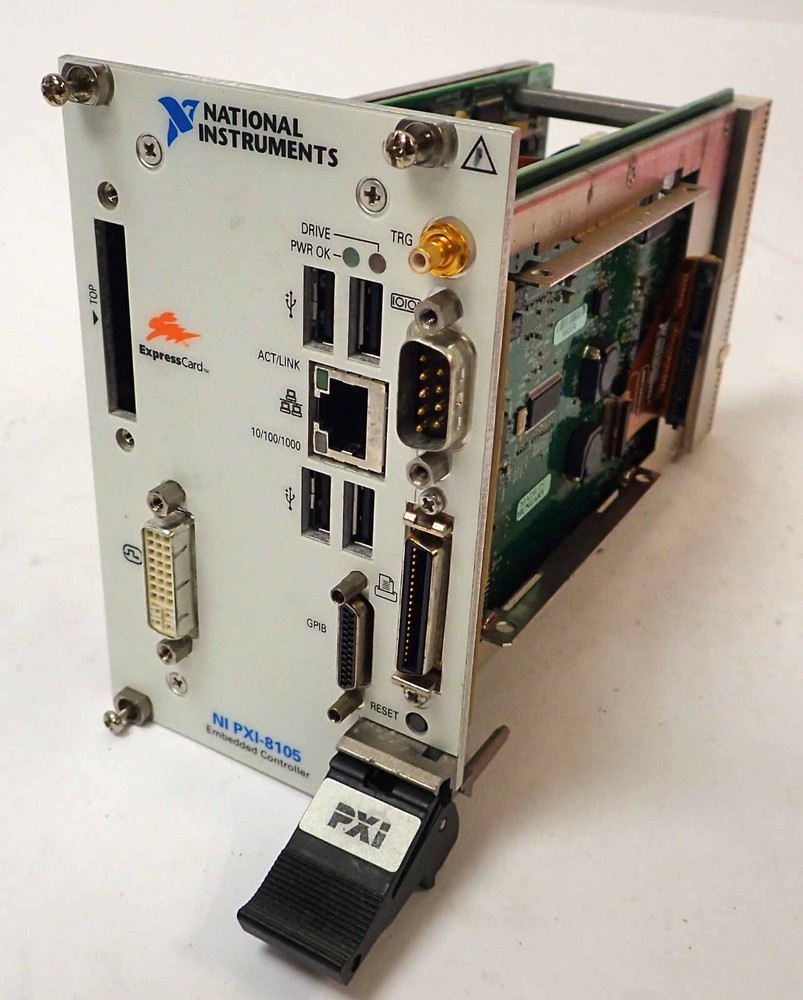 NATIONAL INSTRUMENTS NI PXI-8105 EMBEDDED CONTROLLER MODULE