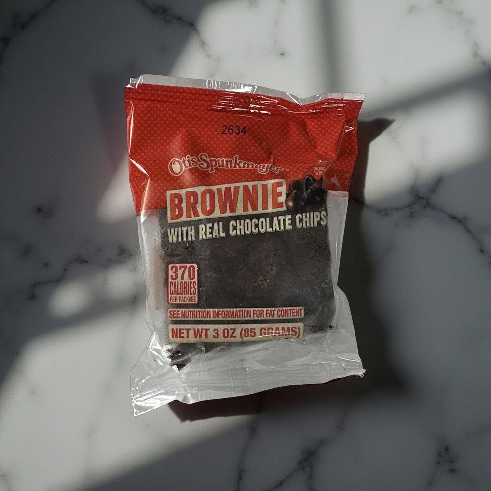 Otis Spunkmeyer Individually Wrapped Brownie Value Pack, 12 Count