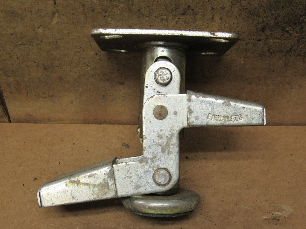 Faultless Adjustable Height Floor Lock Cart Lock Stopper