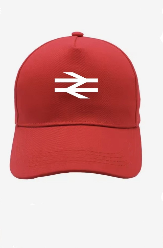 British Rail Hat Blue or Red One Size Fits Most
