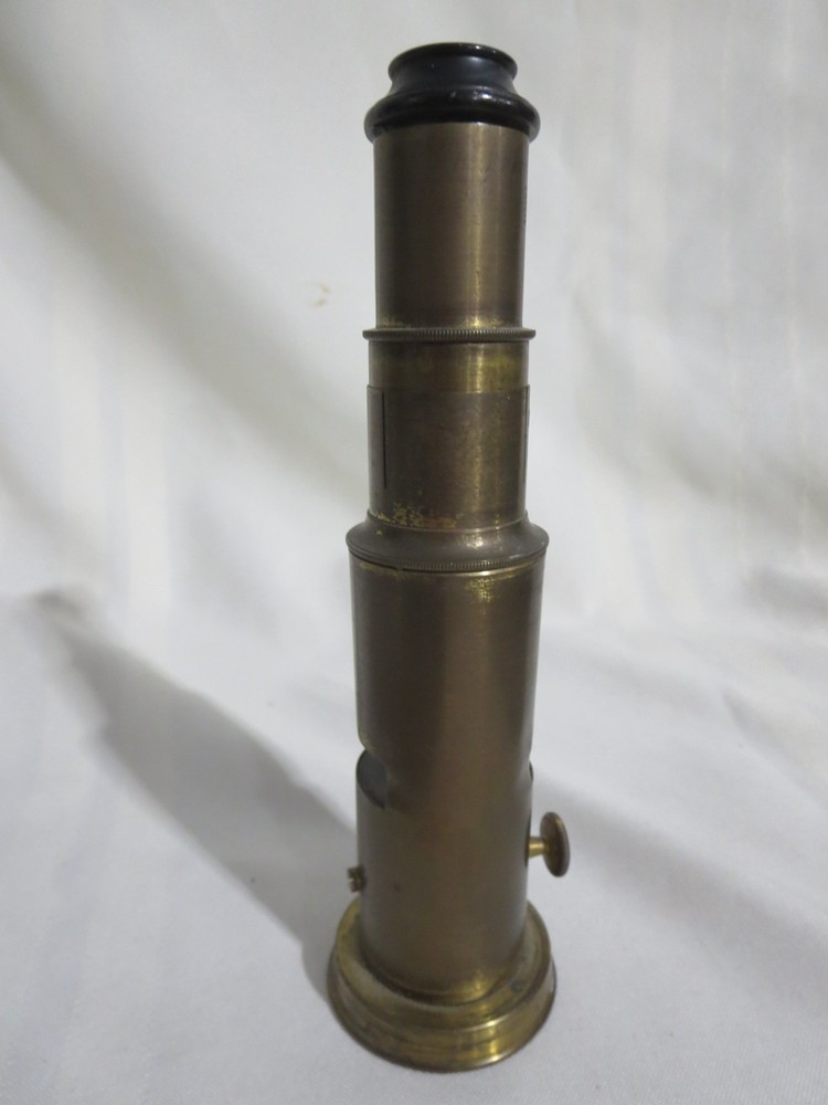 Vintage Montgomery Ward Brass Field Microscope