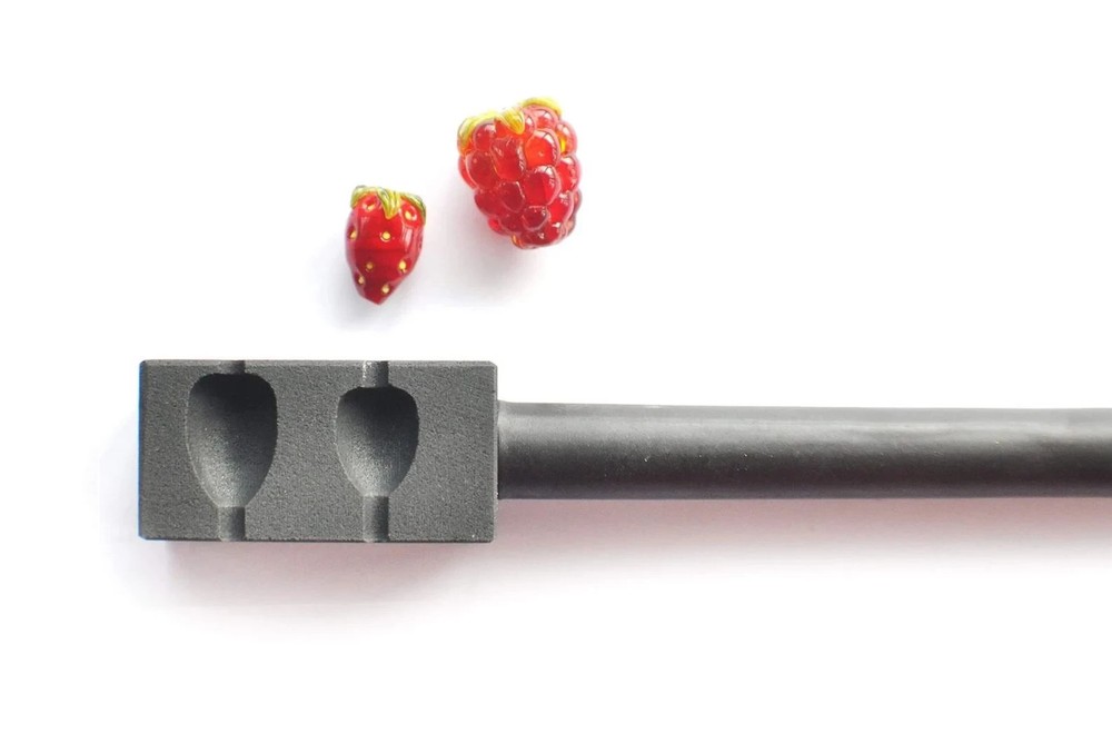 Lampwork tool - Graphite Bead Roller for Berries Centers Making