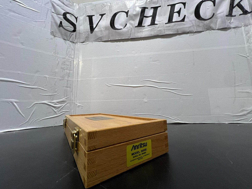 Anritsu 3655E Wave guide Calibration Kit 3655 with case for Network Analyzer