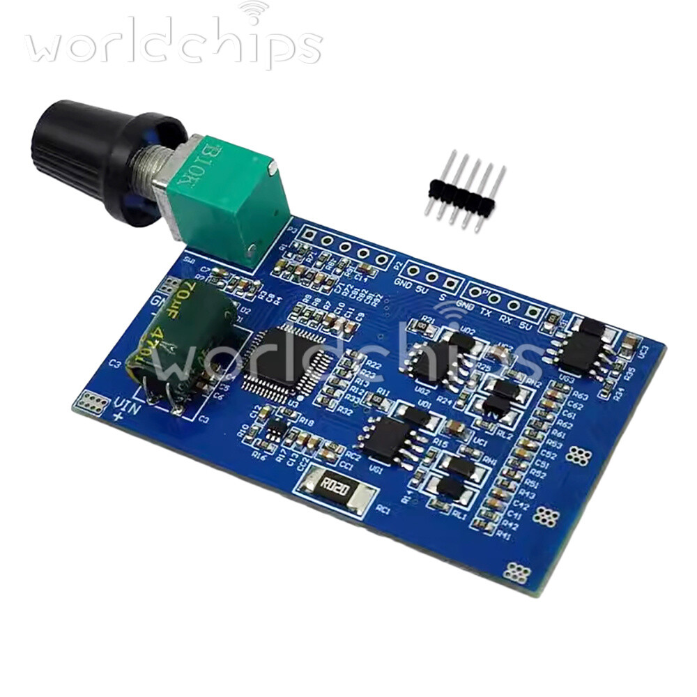 3-Phase Brushless Motor ESC Speed Controller Module W/ Hall DC12-24V 10A STC32G