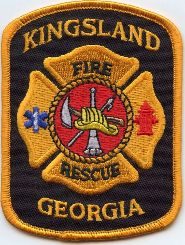 KINGSLAND GEORGIA GA Fire Rescue FIRE PATCH
