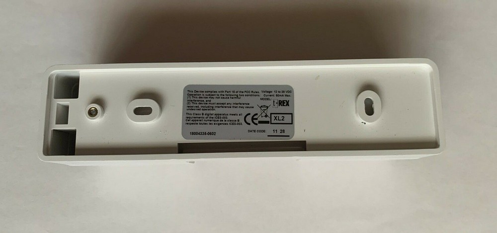 Kantech TREX-XL2 request to exit device motion detector access control system