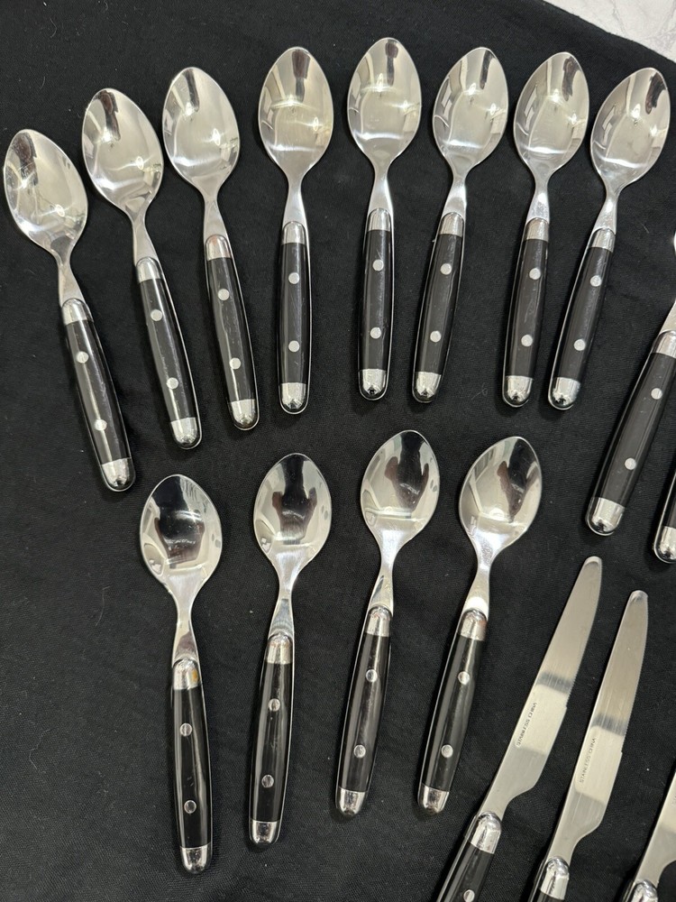 Basic Living Flatware Stainless 36 Pieces Spoon Knife And Forks