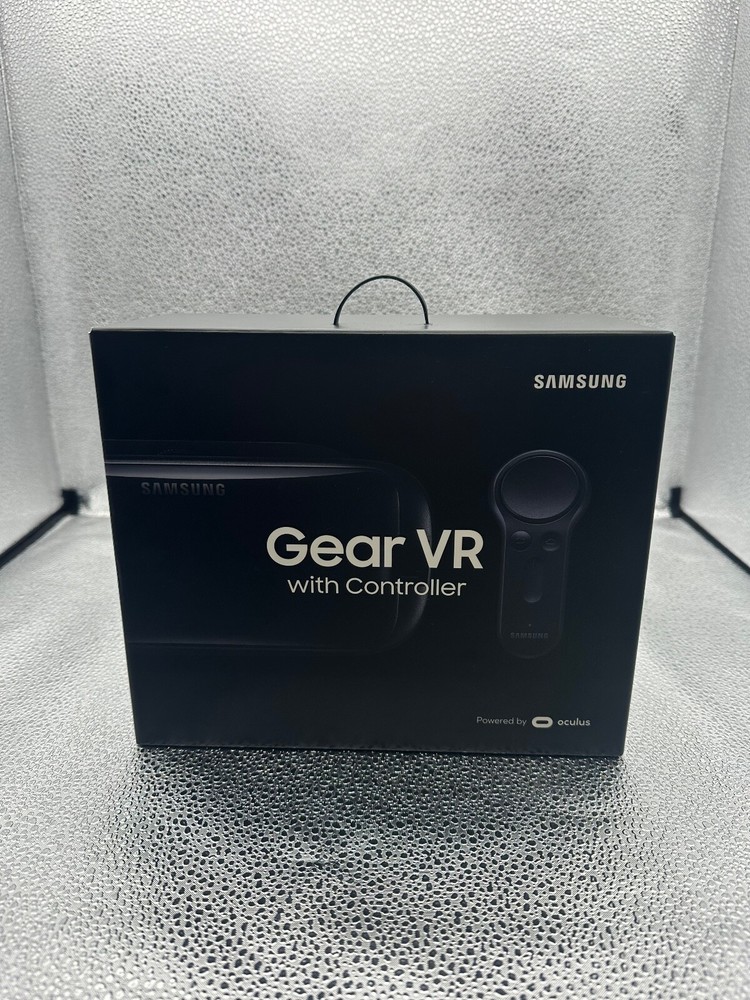 Samsung VR Oculus SM-R324NZAAXAR Goggles with Controller, Open Box-TESTED
