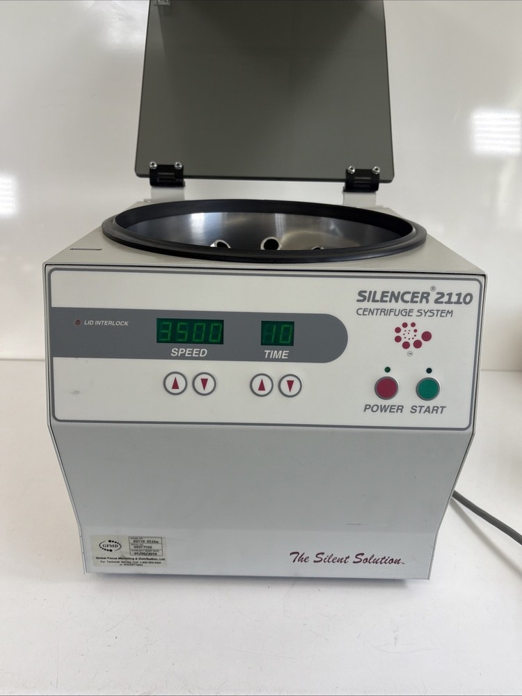 The Silent Solution Silencer 2110 Elite Centrifuge System