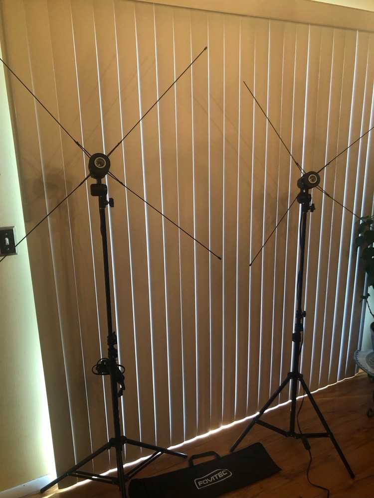 Fovitec Tripods and Light Source Frames Sockets And Spokes No Soft Box Material