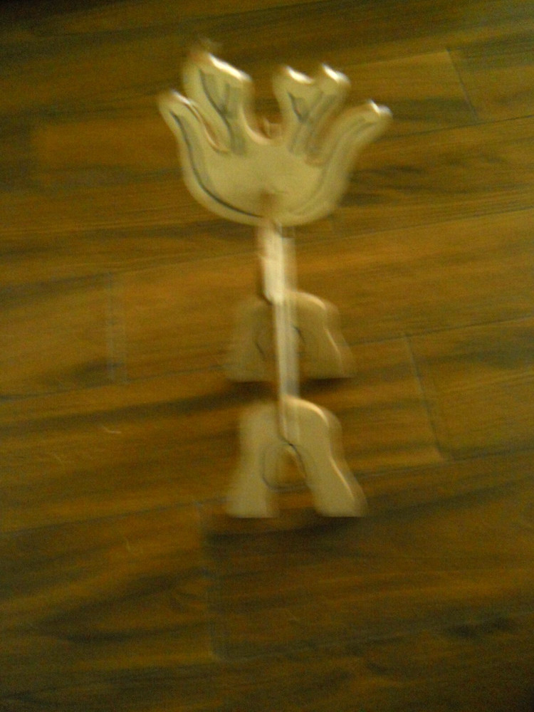 * Hand Crafted Primitive Reindeer ~ 19” tall & 8" wide _
