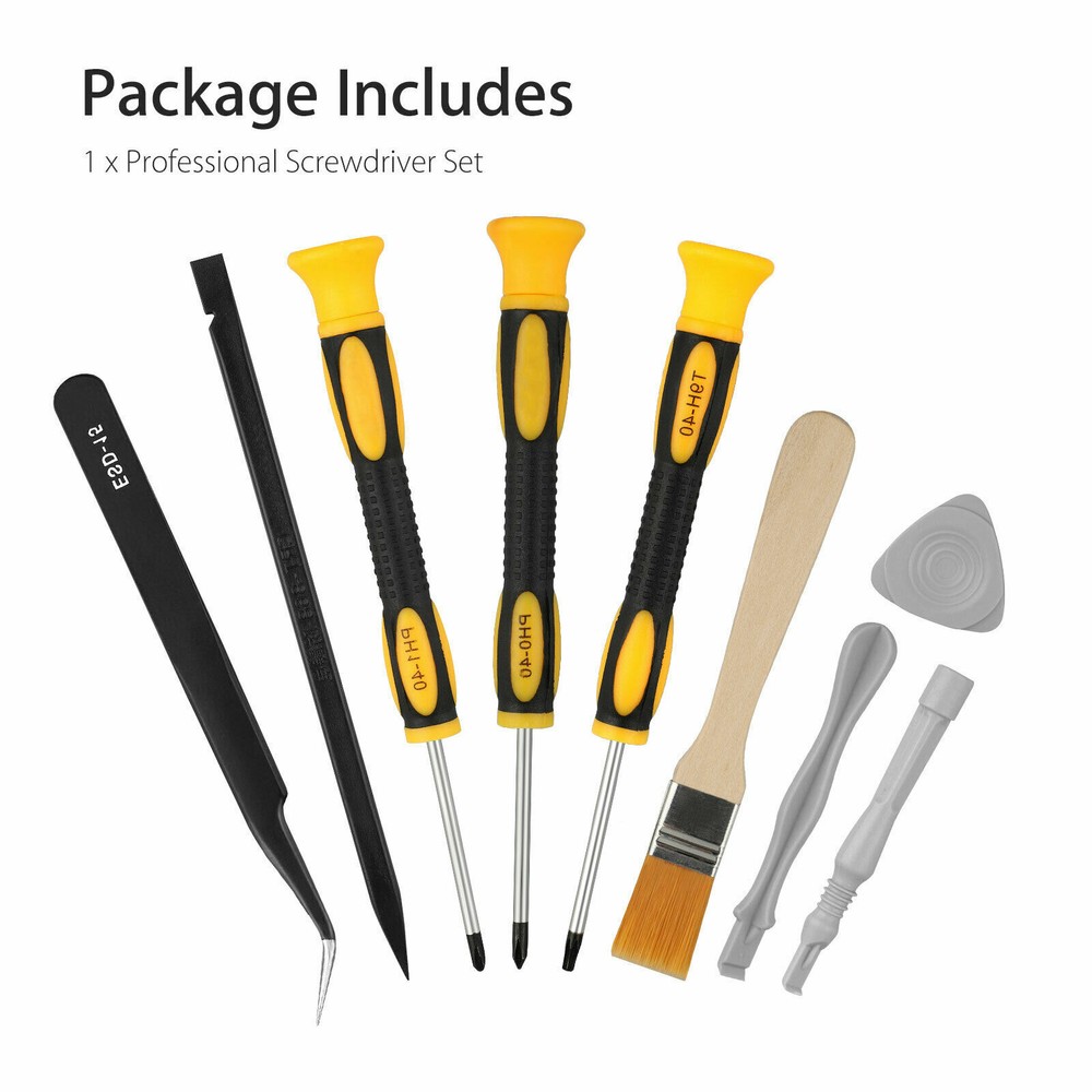 Screwdriver Opening Repair Clean Tool Kit for PS4 XBOX Controller Console Set T9