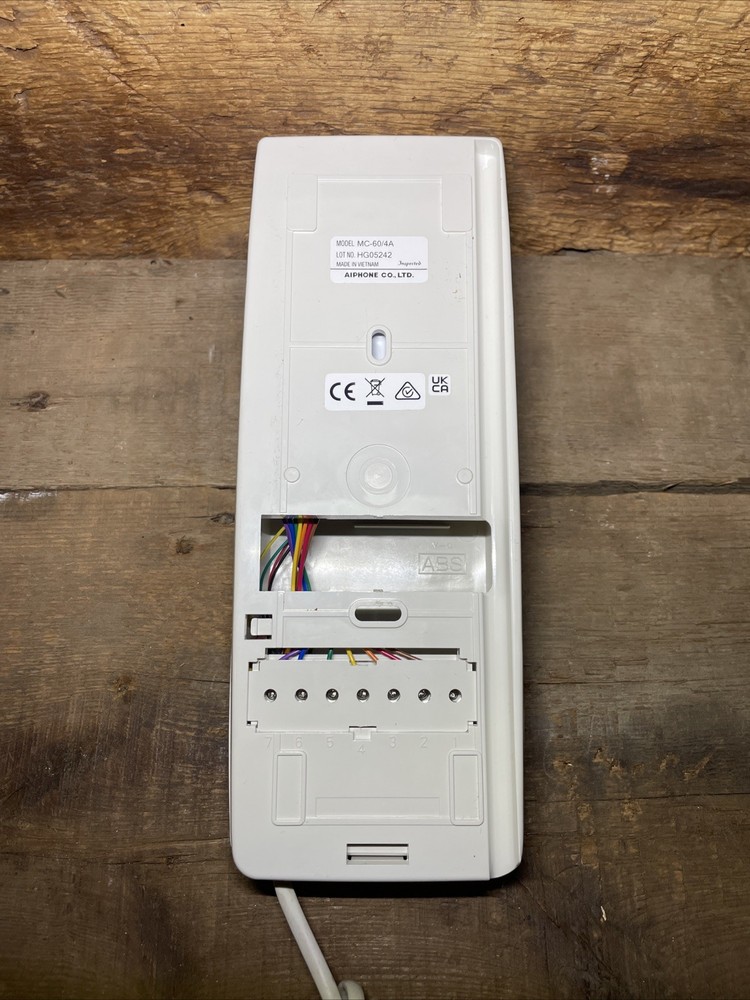 Aiphone MC-60/4A 4-Line Wall Mountable Master Intercom Handset