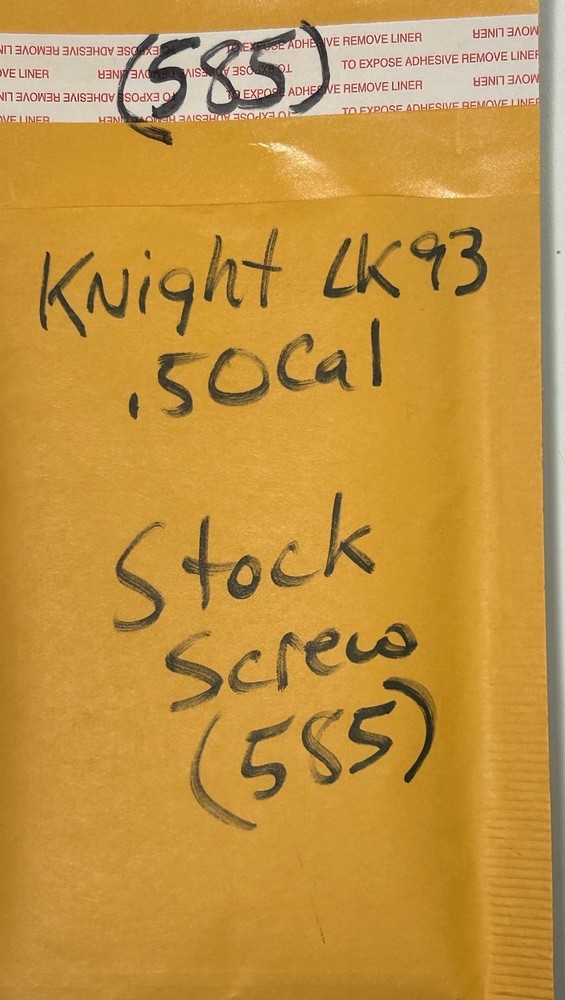 Knight LK93 LK-93 Inline Muzzleloader Stock Screw