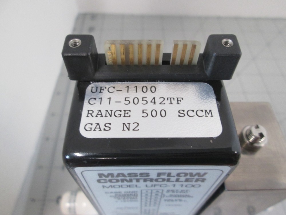 Unit, UFC-1100, N2, 500 SCCM, Mass Flow Controller, Used