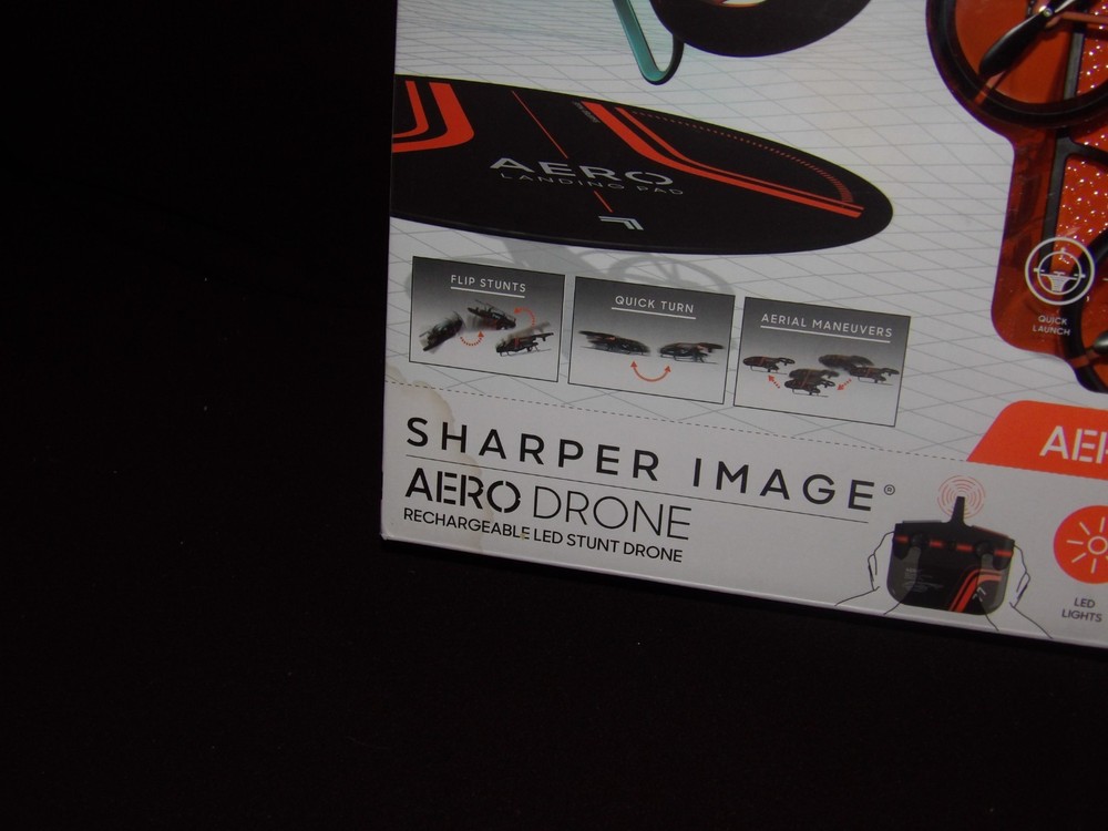 Sharper Image Rechargeable Aero Stunt Drone