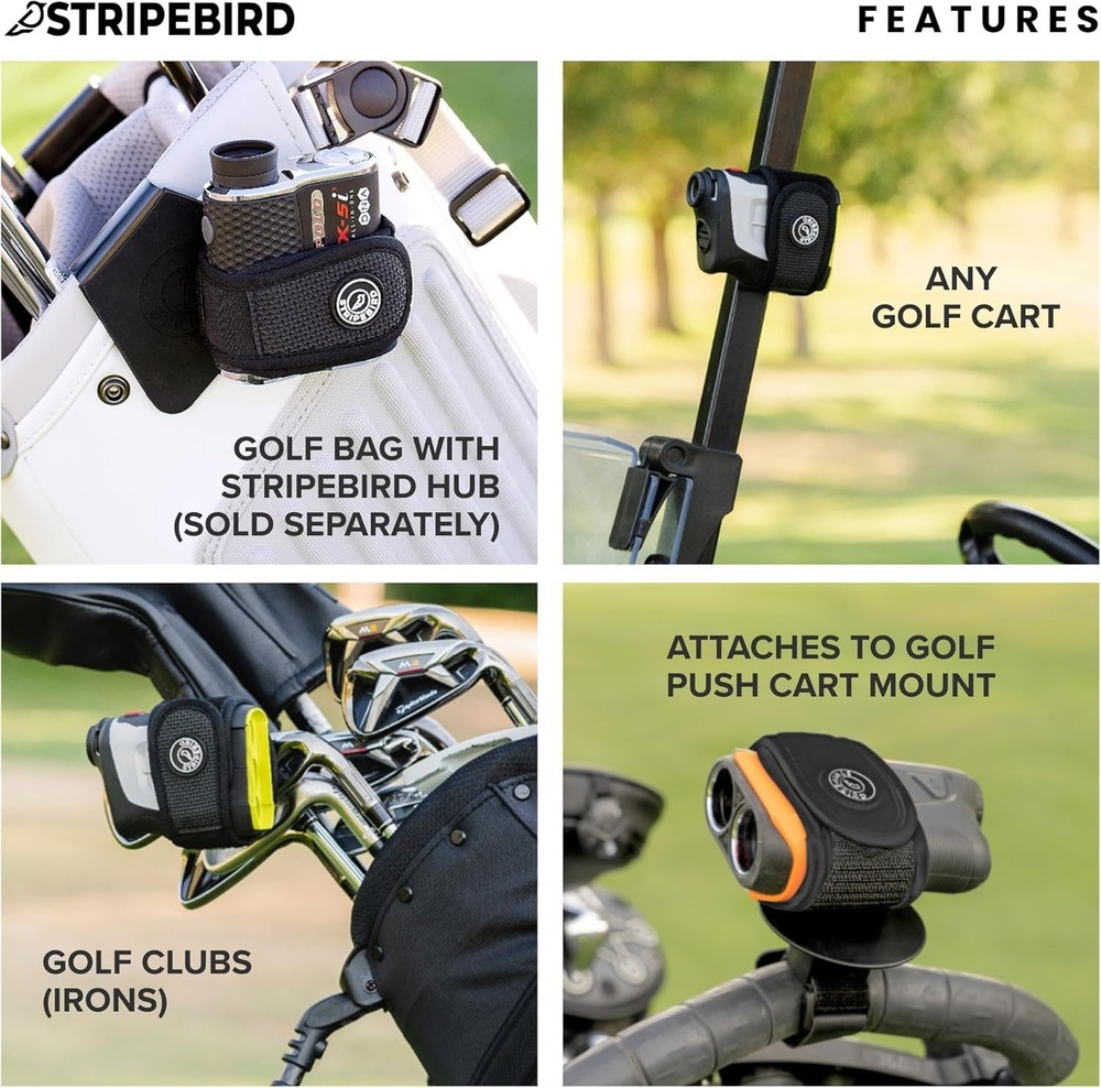 Slim Design Golf Rangefinder Strap - High-Quality Materials